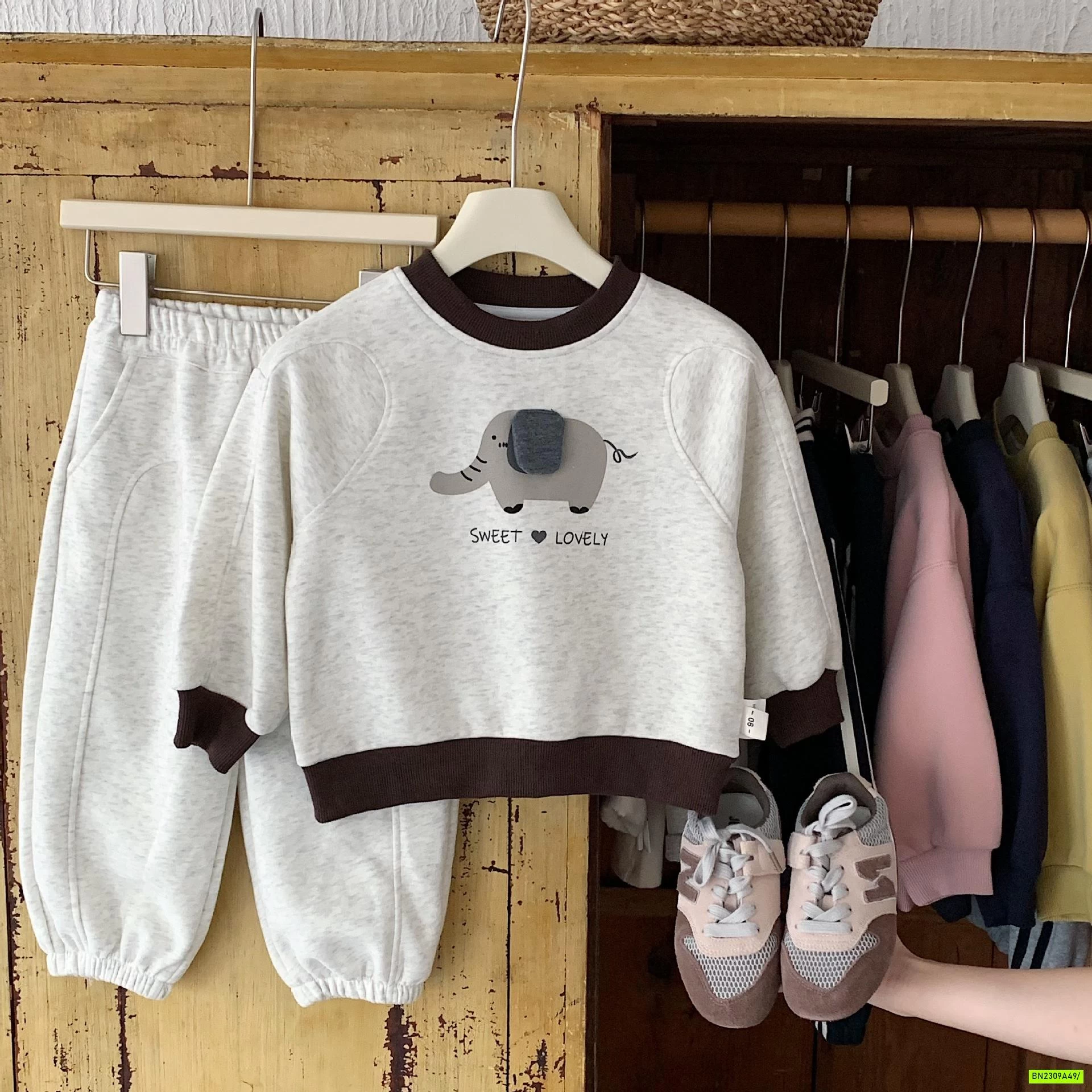 BỘ NỈ ÉP VOI CON