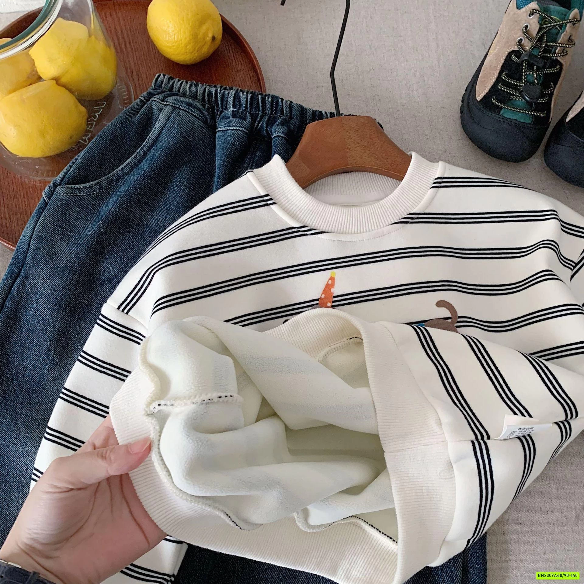 BST ÁO NỈ LÓT LÔNG CỪU