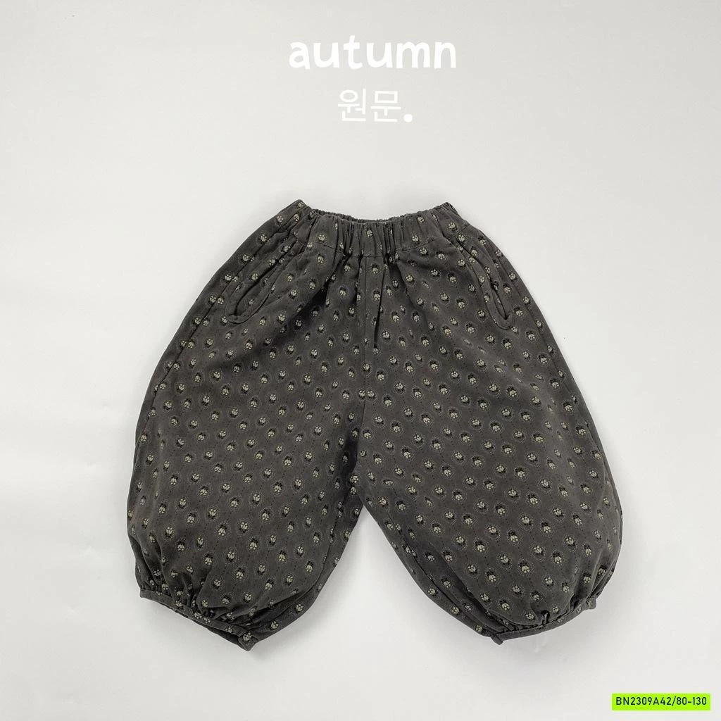 QUẦN BOM HOA NHÍ KOREA