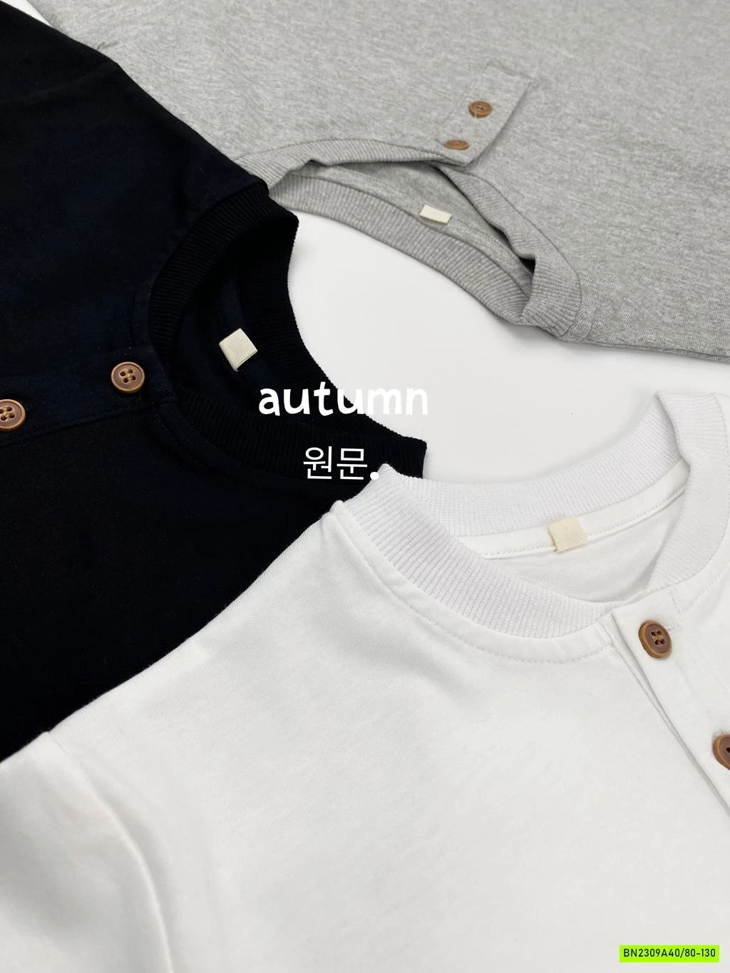 ÁO THUN CỔ TRỤ 2 CÚC