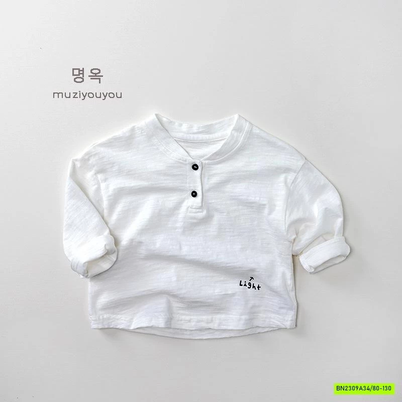 ÁO THUN XƯỚC CỔ TRỤ