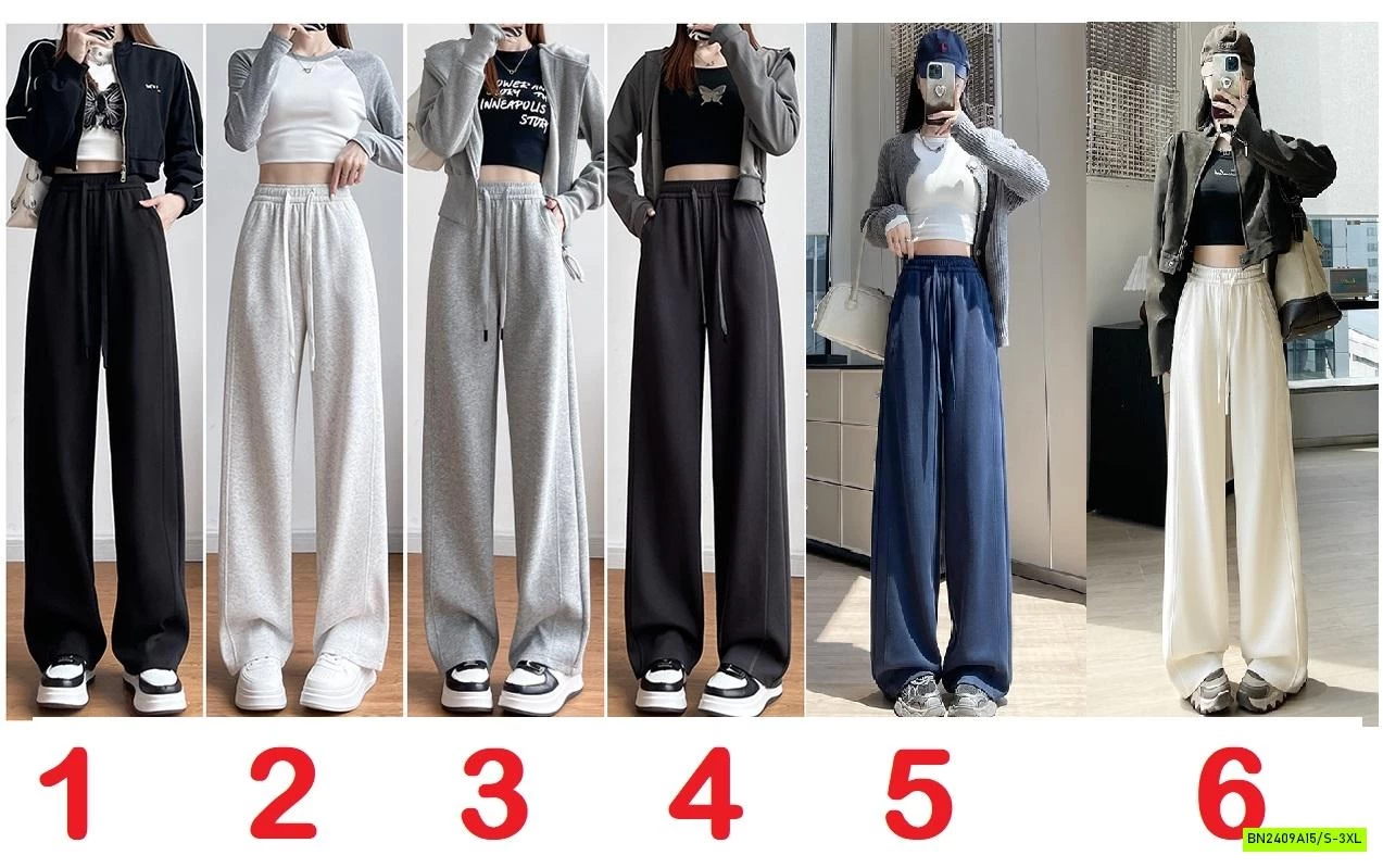 QUẦN SUÔNG CẠP CHUN NỮ