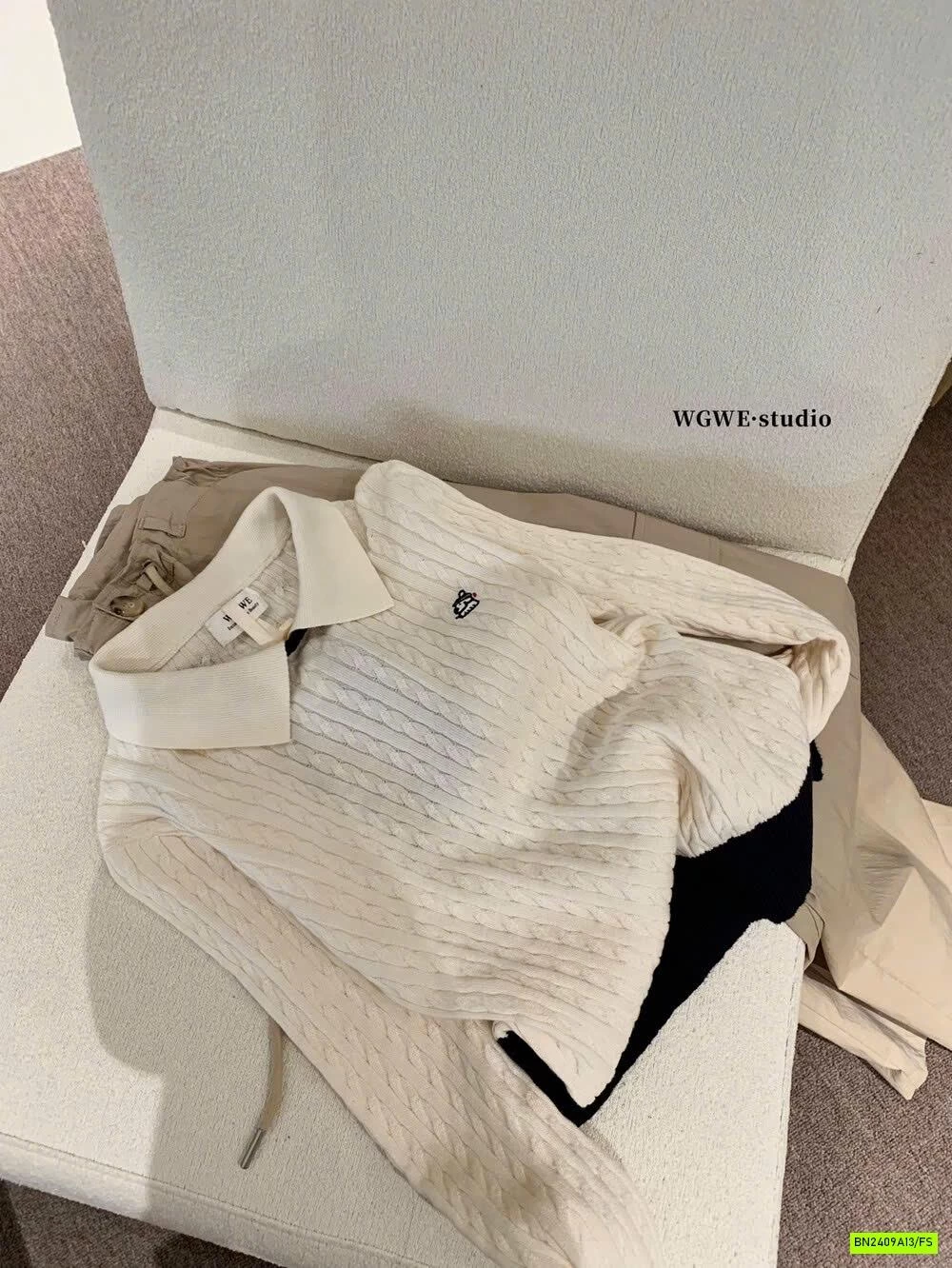 POLO LEN PHỐI CỔ WGWE7145