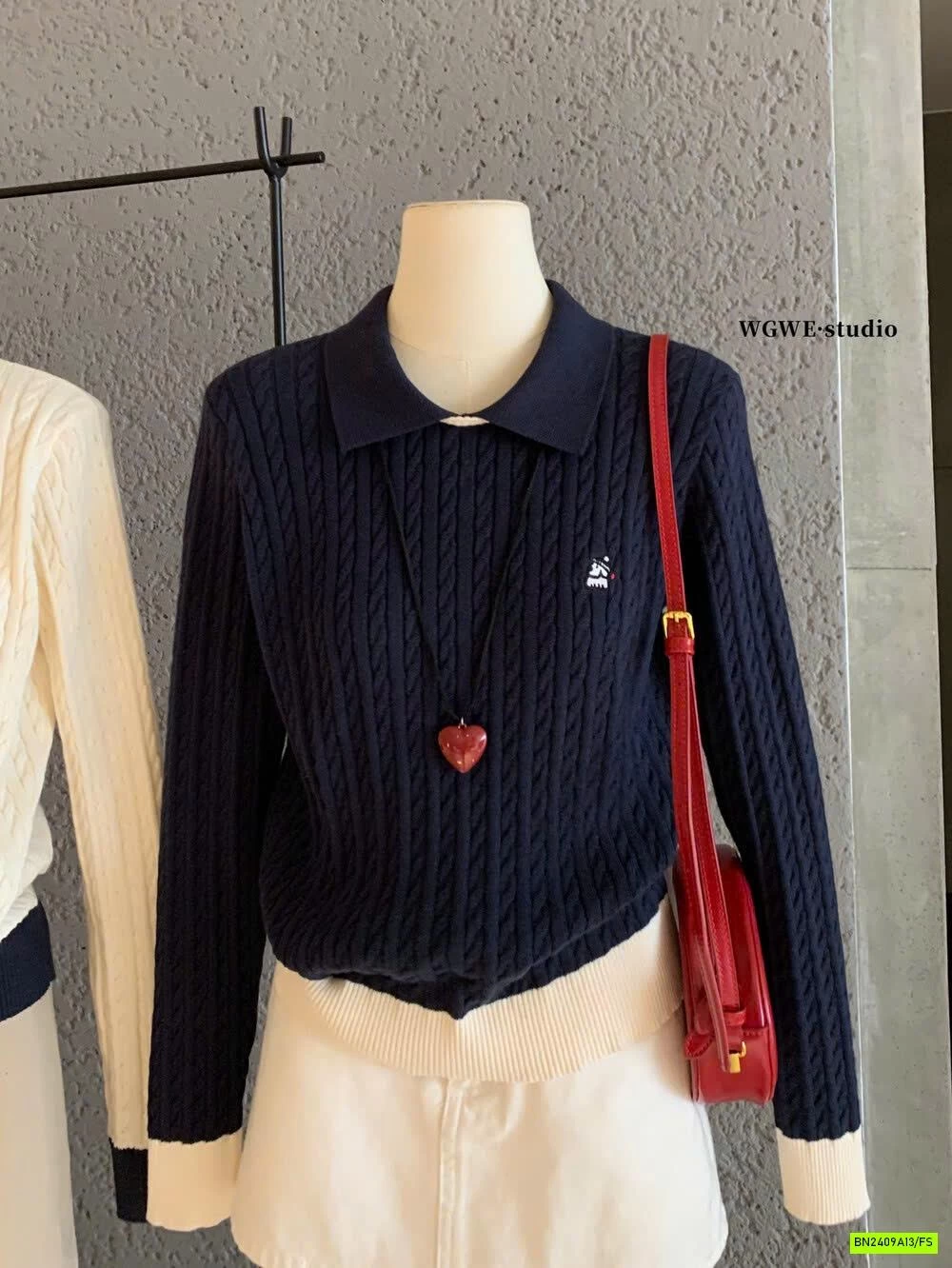 POLO LEN PHỐI CỔ WGWE7145