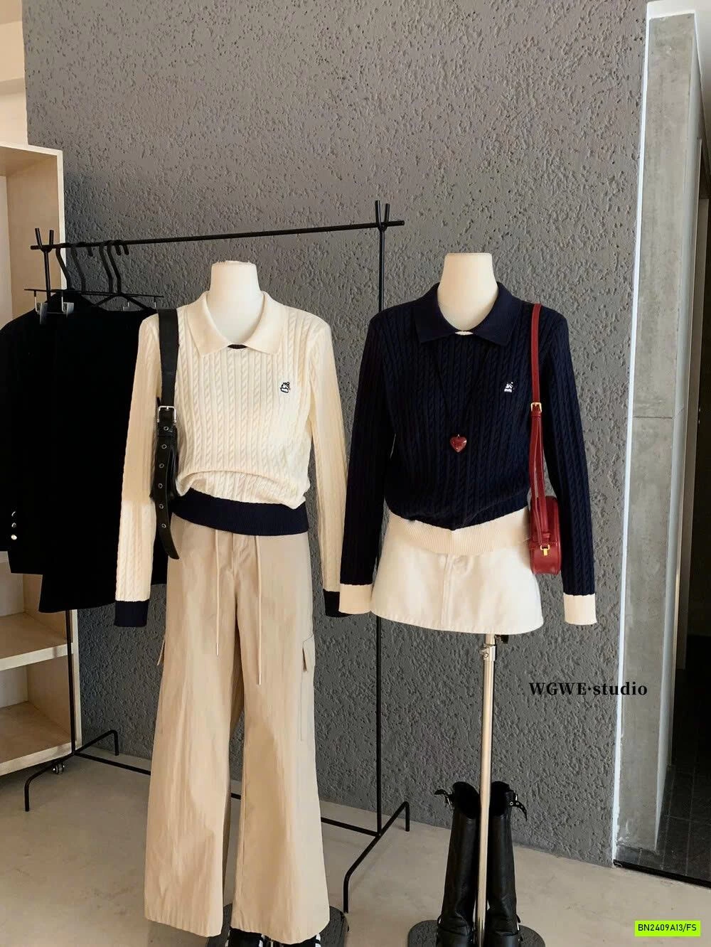 POLO LEN PHỐI CỔ WGWE7145