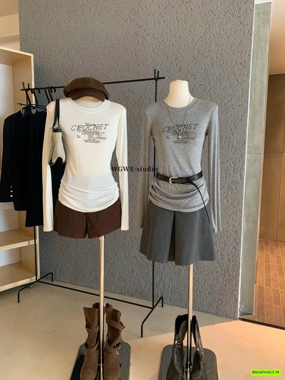 ÁO THUN GIẤY IN CHỮ WGWE7329