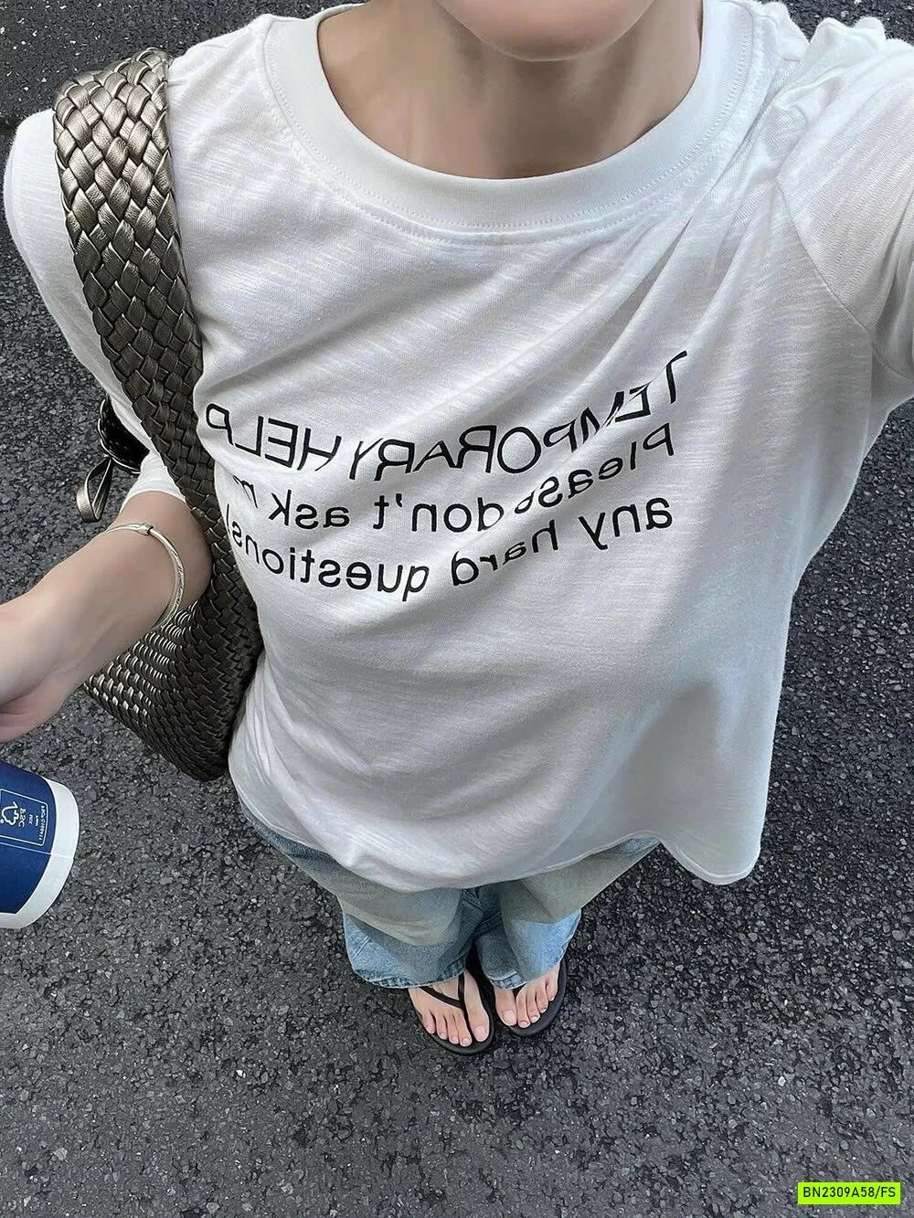 ÁO THUN XƯỚC DÀI TAY IN CHỮ