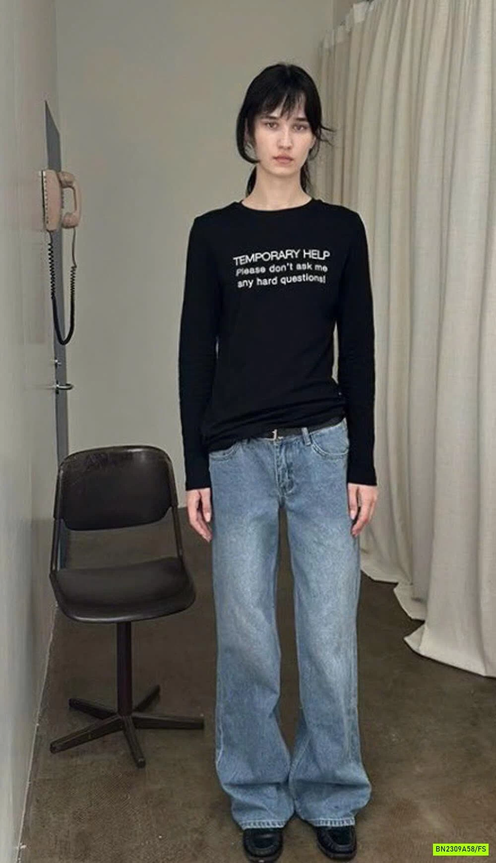 ÁO THUN XƯỚC DÀI TAY IN CHỮ