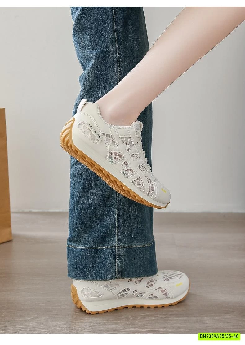 GIÀY THỂ THAO LƯỚI ĐẾ CAO NỮ