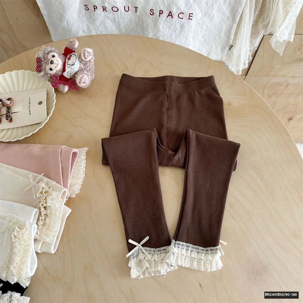 Quần leging gấu ren ningli