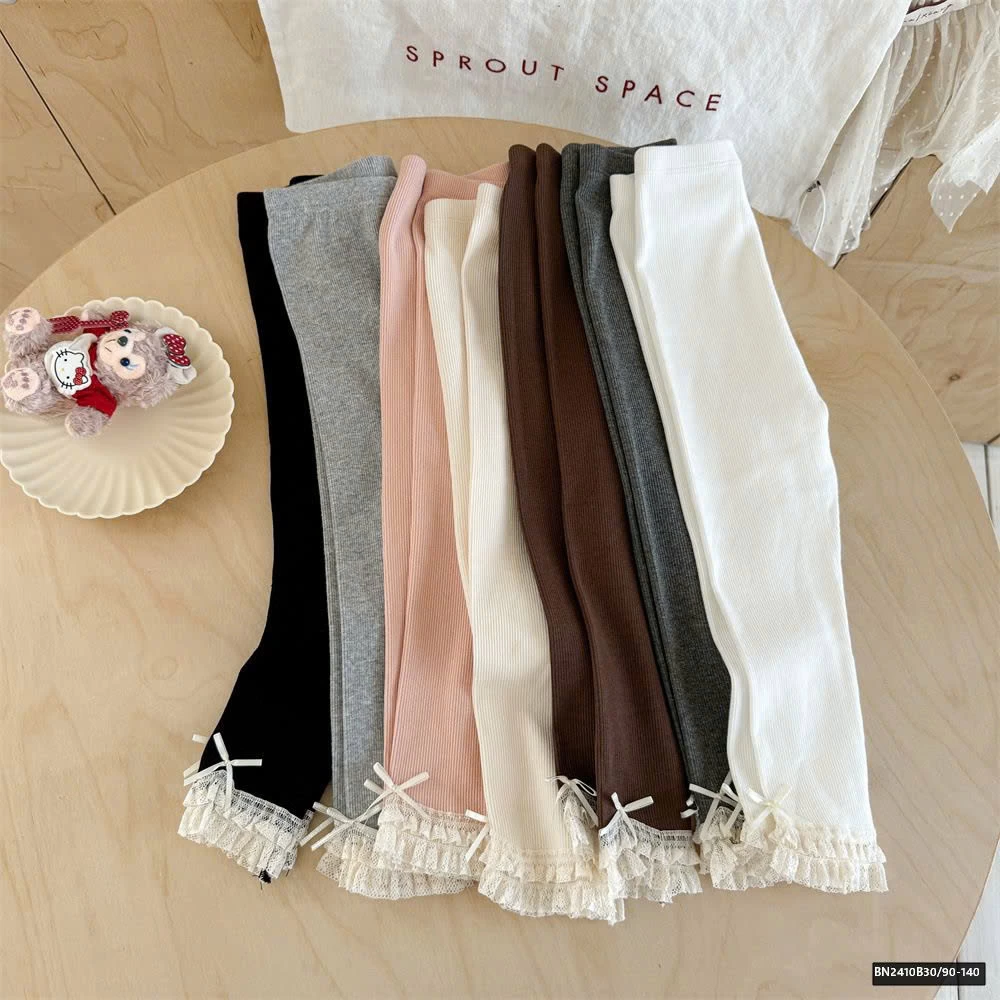 Quần leging gấu ren ningli