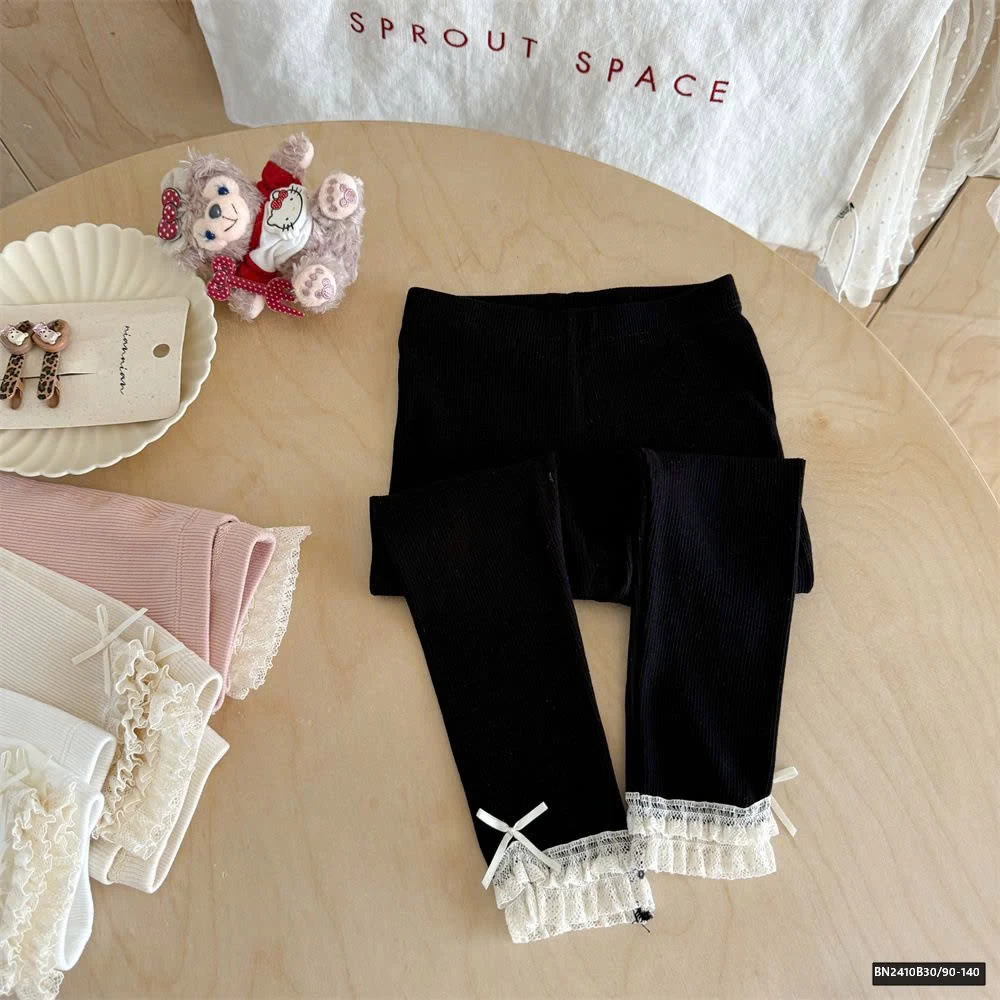 Quần leging gấu ren ningli