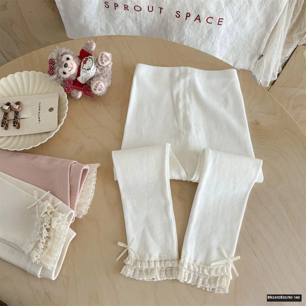 Quần leging gấu ren ningli