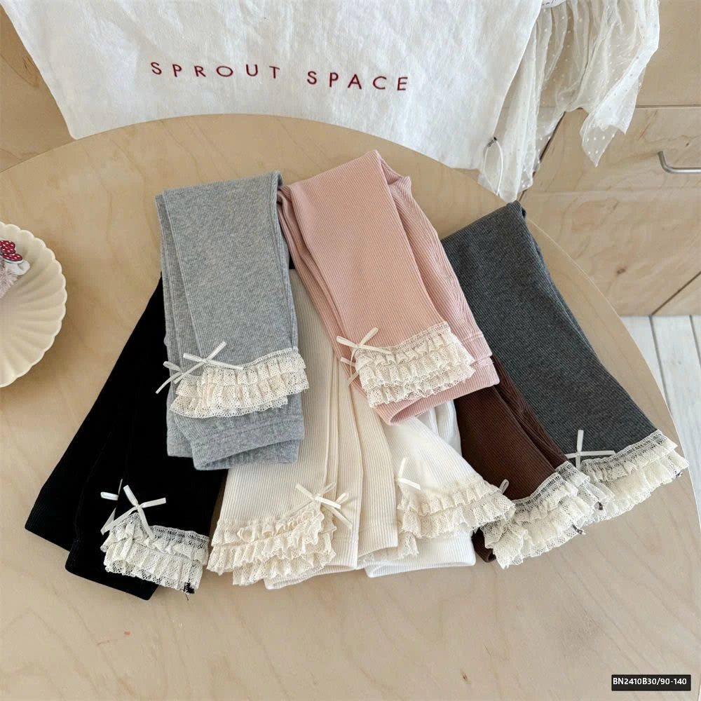 Quần leging gấu ren ningli