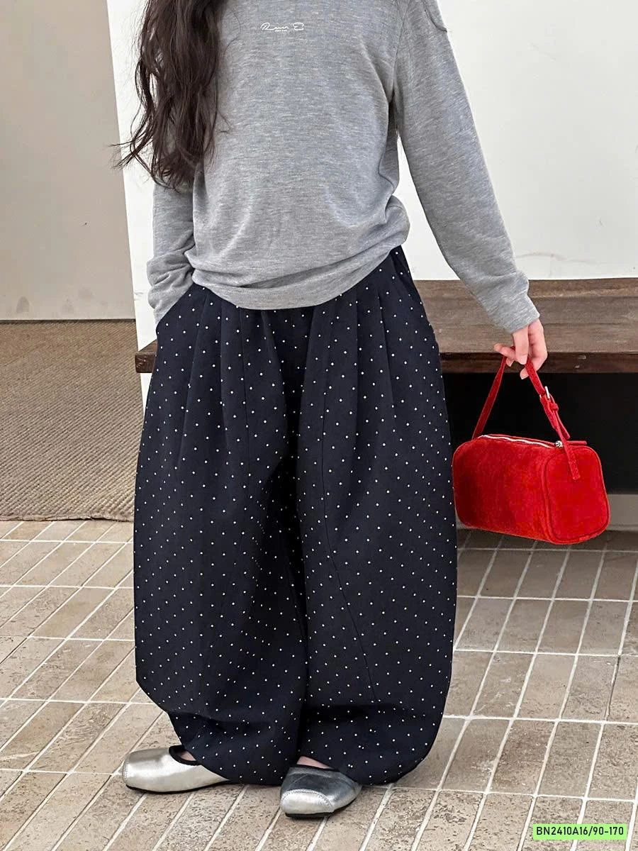 BAGGY NỈ CHẤM BI 25F041 AMBB