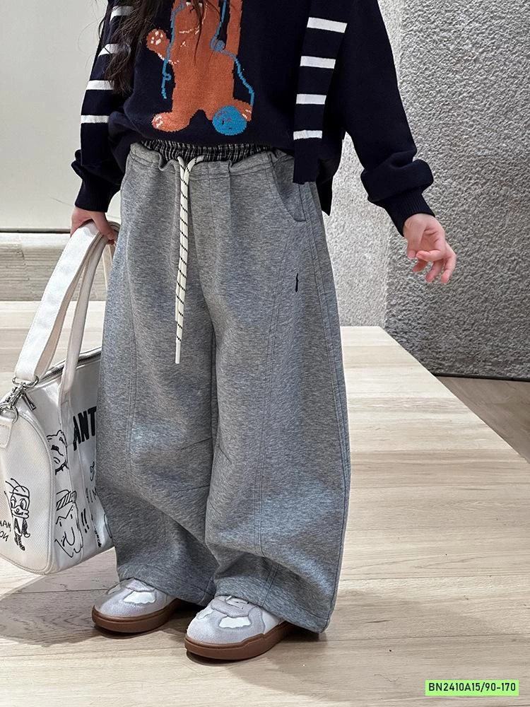 QUẦN NỈ SUÔNG GÂN TRƯỚC 25G064 AMBB