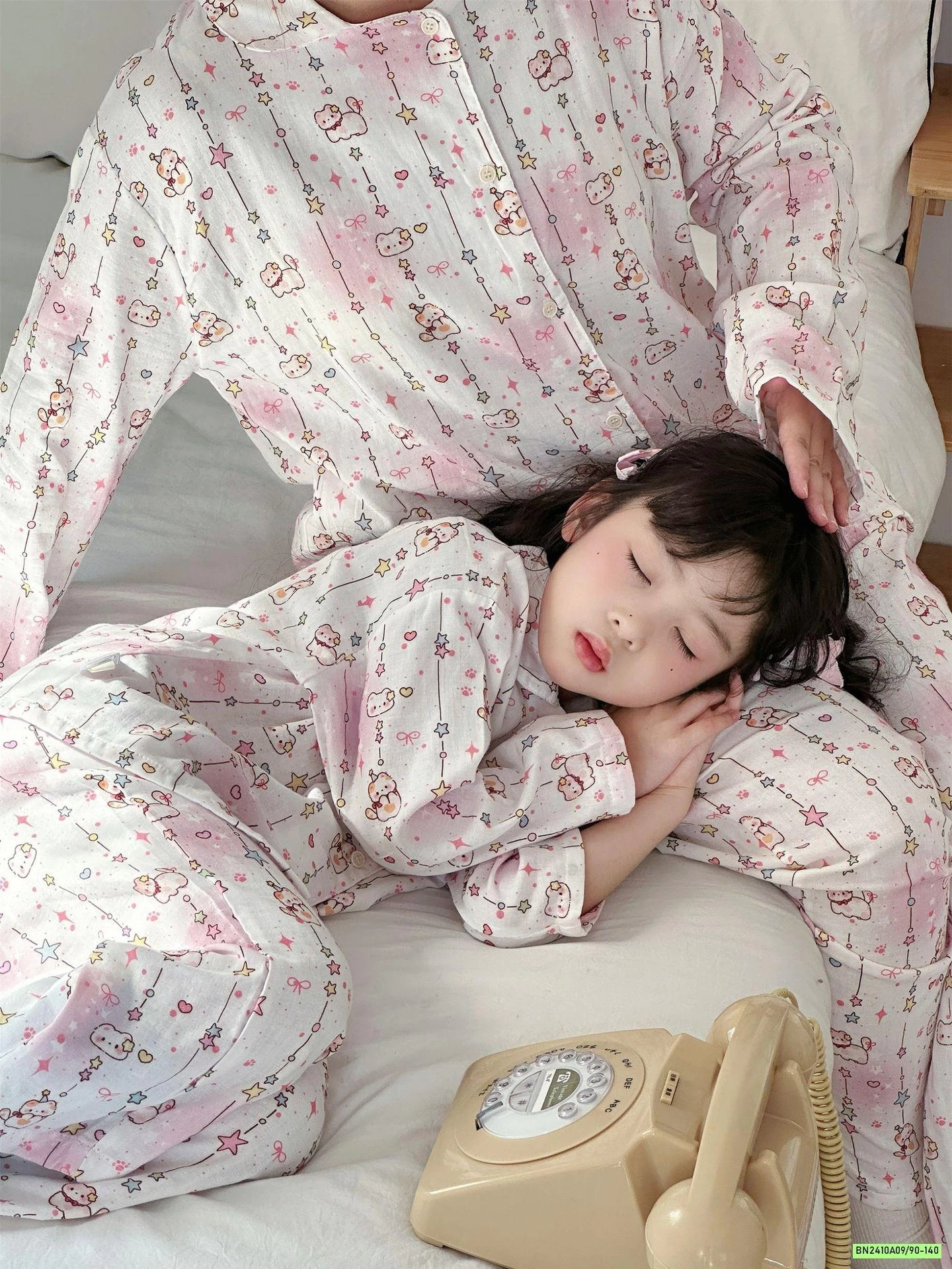 PIZAMA ĐŨI HONEY MẸ BÉ