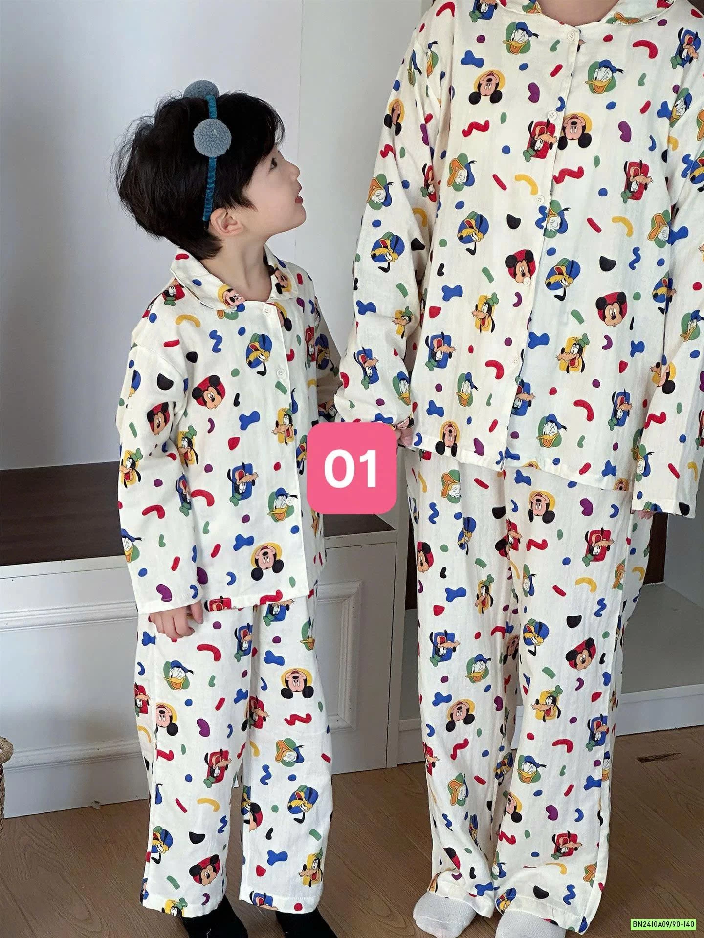 PIZAMA ĐŨI HONEY MẸ BÉ