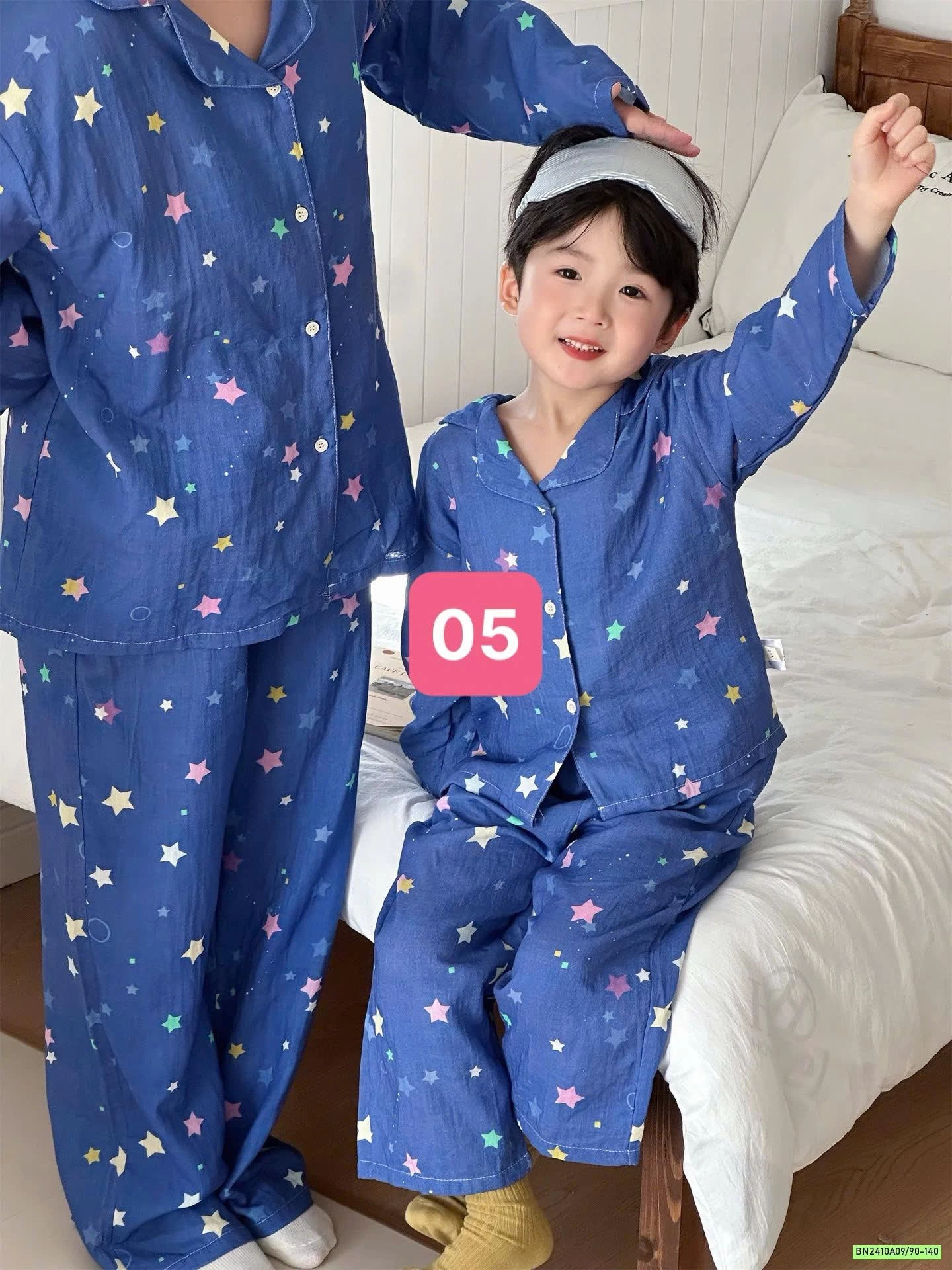 PIZAMA ĐŨI HONEY MẸ BÉ