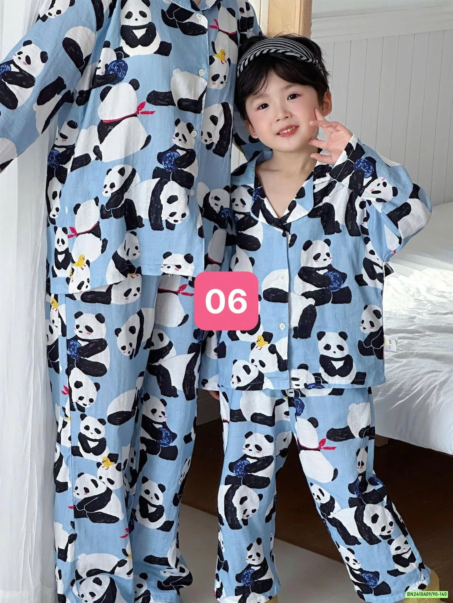 PIZAMA ĐŨI HONEY MẸ BÉ