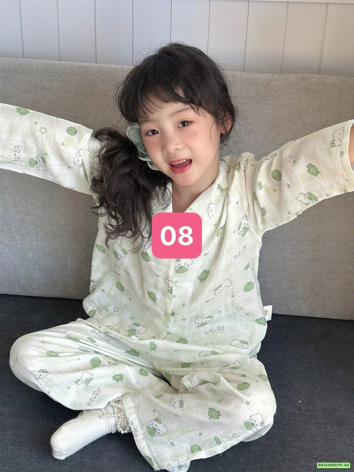 PIZAMA ĐŨI HONEY MẸ BÉ