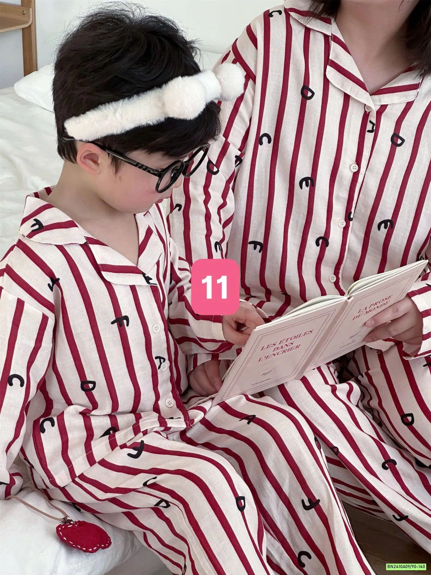 PIZAMA ĐŨI HONEY MẸ BÉ