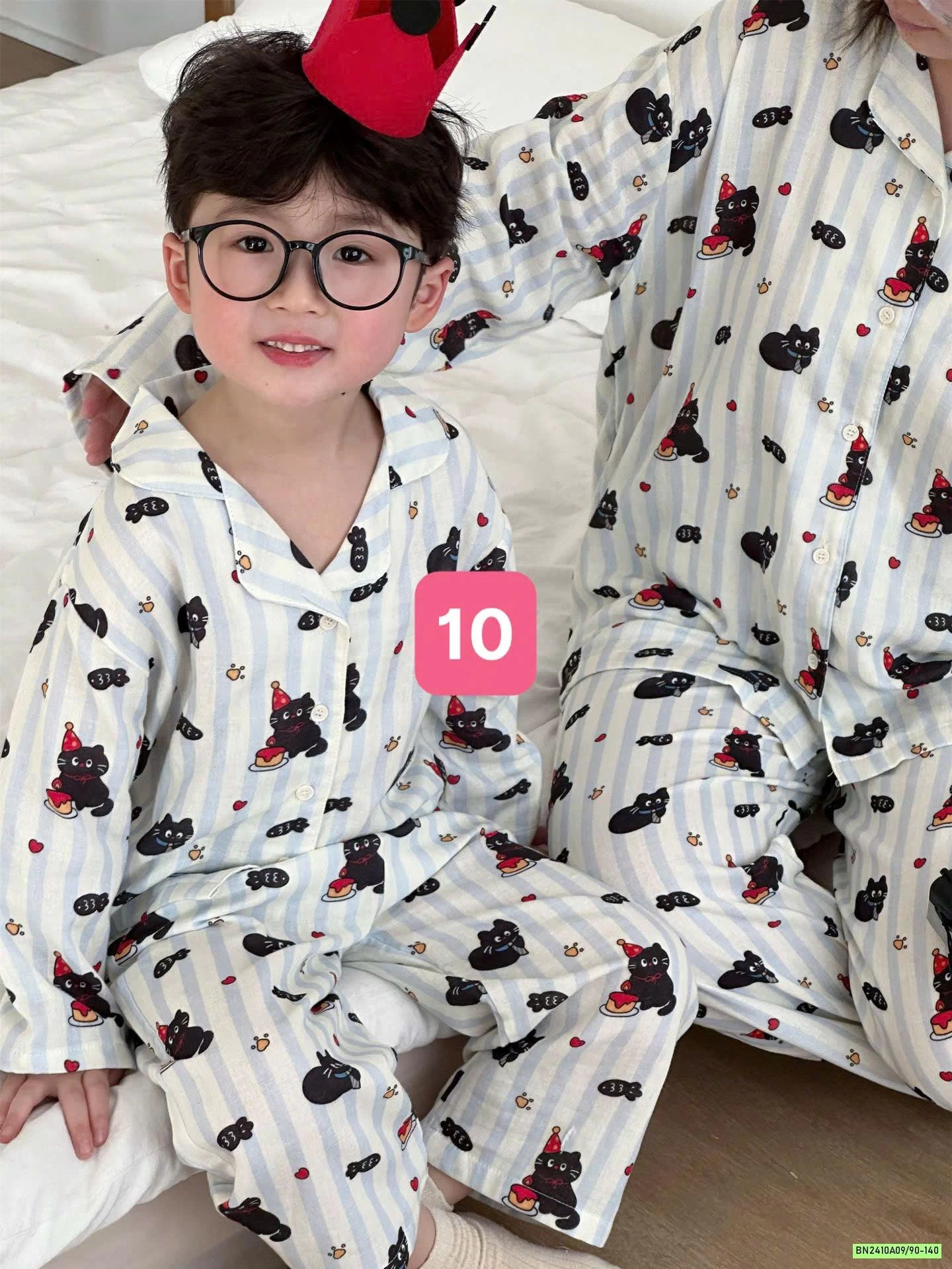 PIZAMA ĐŨI HONEY MẸ BÉ