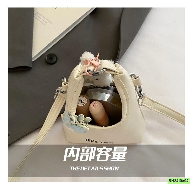 TÚI XÁCH MINI KÈM MÓC CÚN