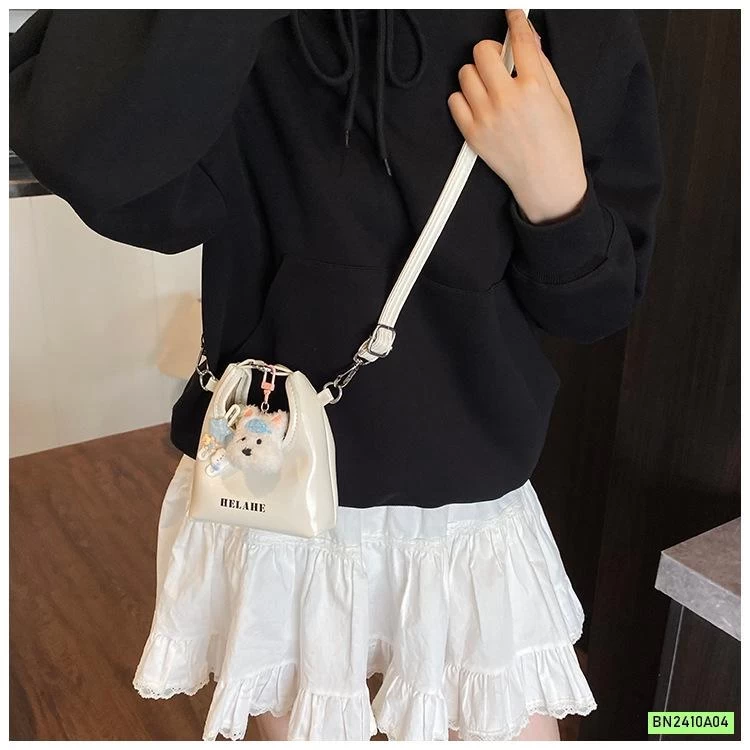 TÚI XÁCH MINI KÈM MÓC CÚN