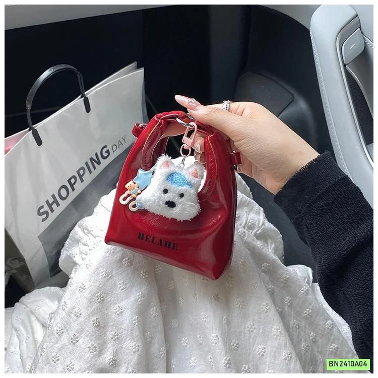 TÚI XÁCH MINI KÈM MÓC CÚN