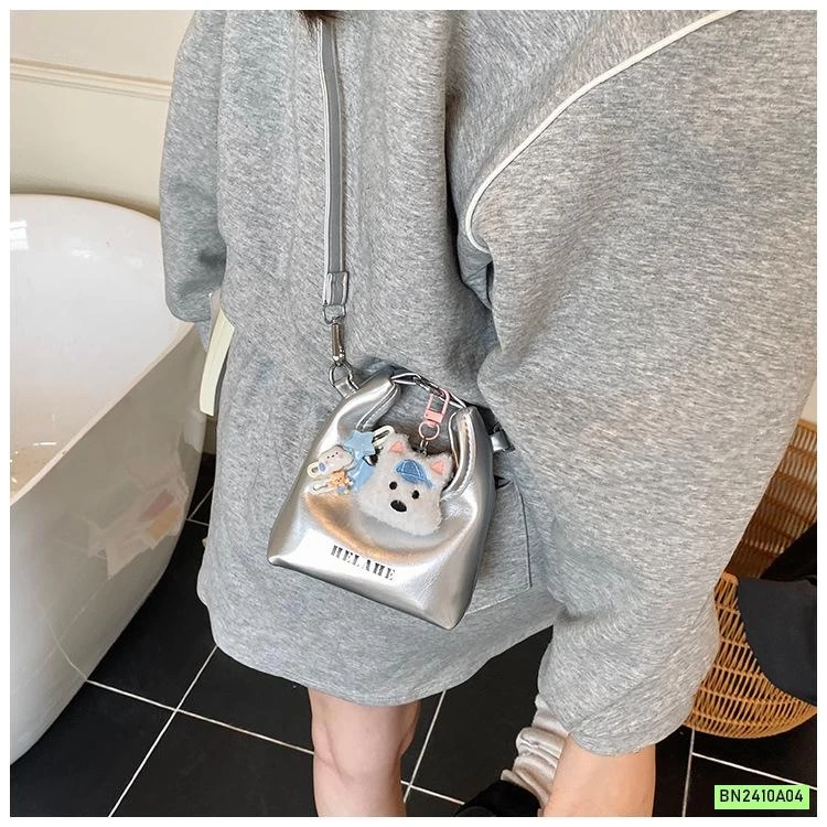 TÚI XÁCH MINI KÈM MÓC CÚN