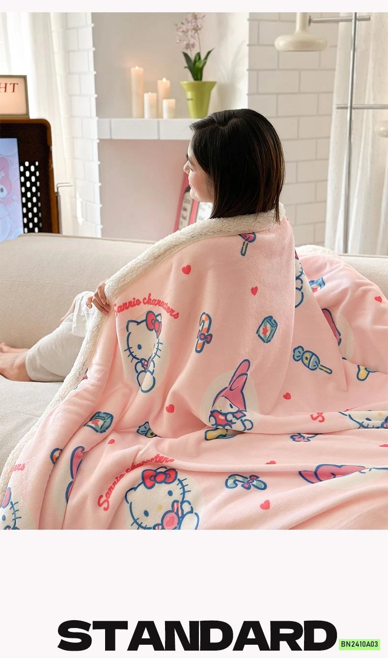 CHĂN BĂNG LÔNG CỪU HOẠT HÌNH