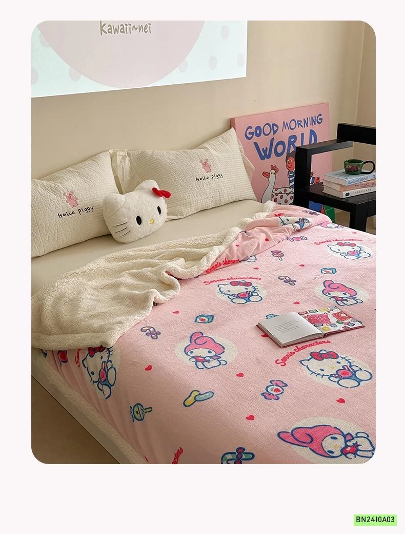 CHĂN BĂNG LÔNG CỪU HOẠT HÌNH