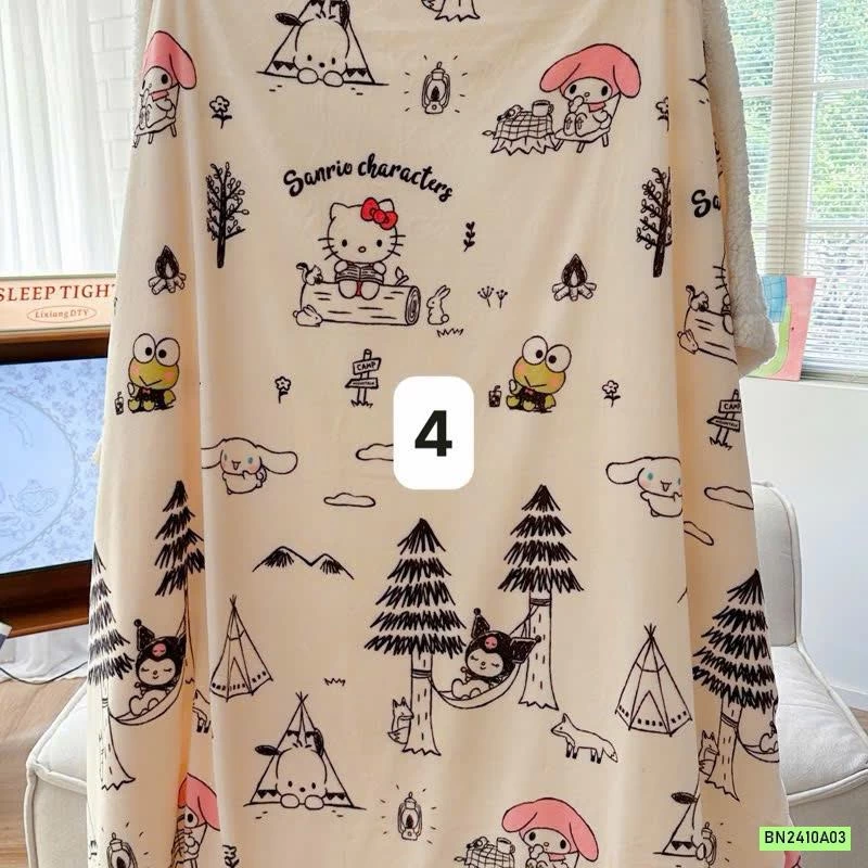 CHĂN BĂNG LÔNG CỪU HOẠT HÌNH