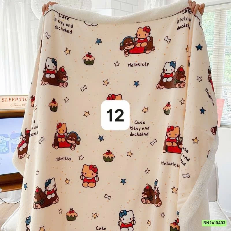 CHĂN BĂNG LÔNG CỪU HOẠT HÌNH