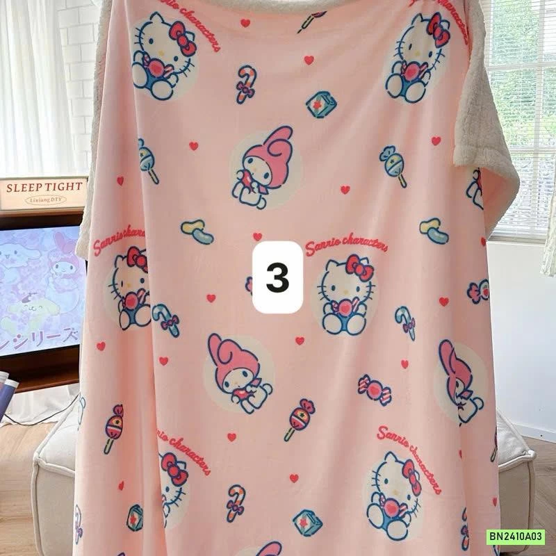 CHĂN BĂNG LÔNG CỪU HOẠT HÌNH