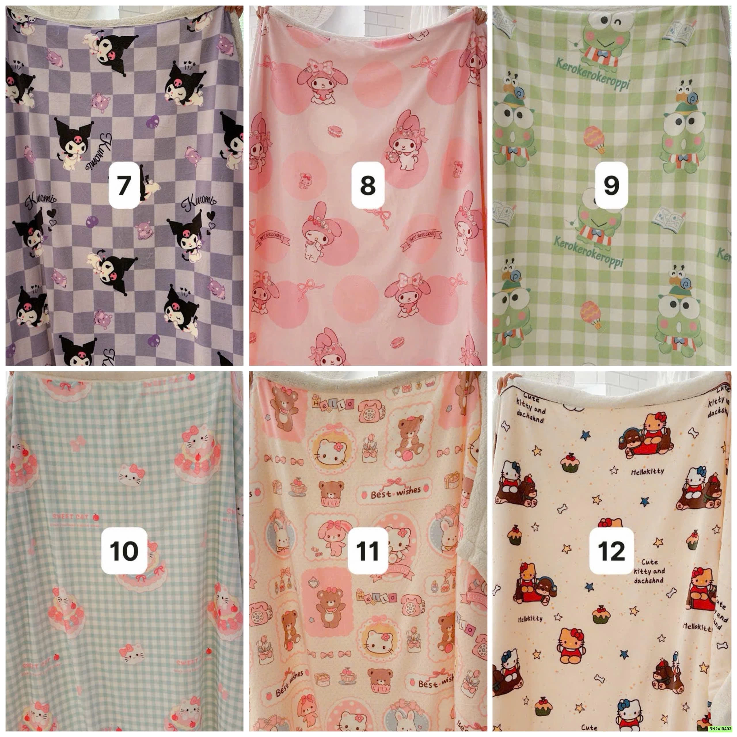 CHĂN BĂNG LÔNG CỪU HOẠT HÌNH