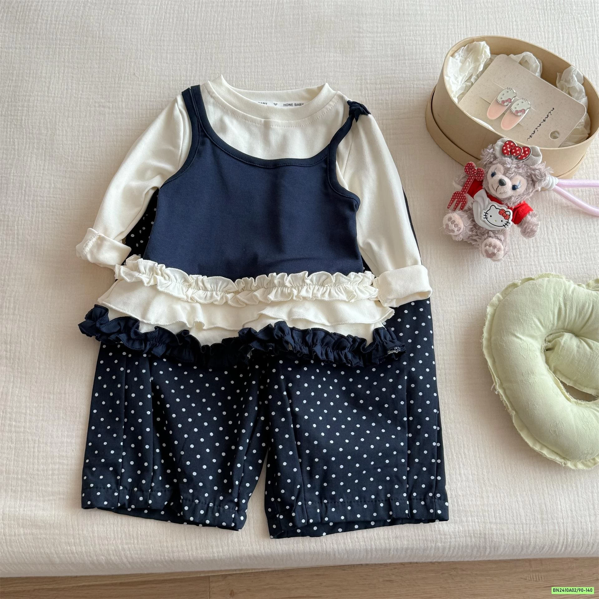 SÉT CHẤM BI QUẦN SUÔNG NINGLI