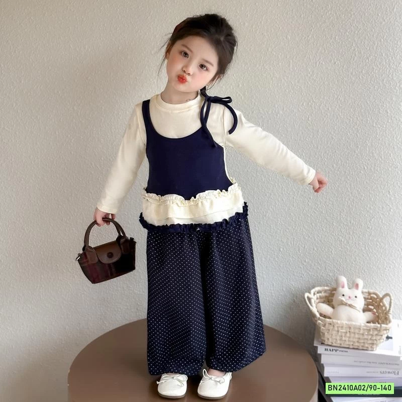 SÉT CHẤM BI QUẦN SUÔNG NINGLI