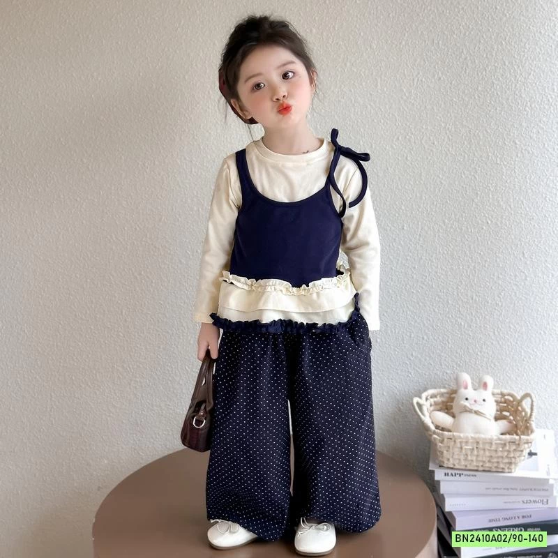 SÉT CHẤM BI QUẦN SUÔNG NINGLI