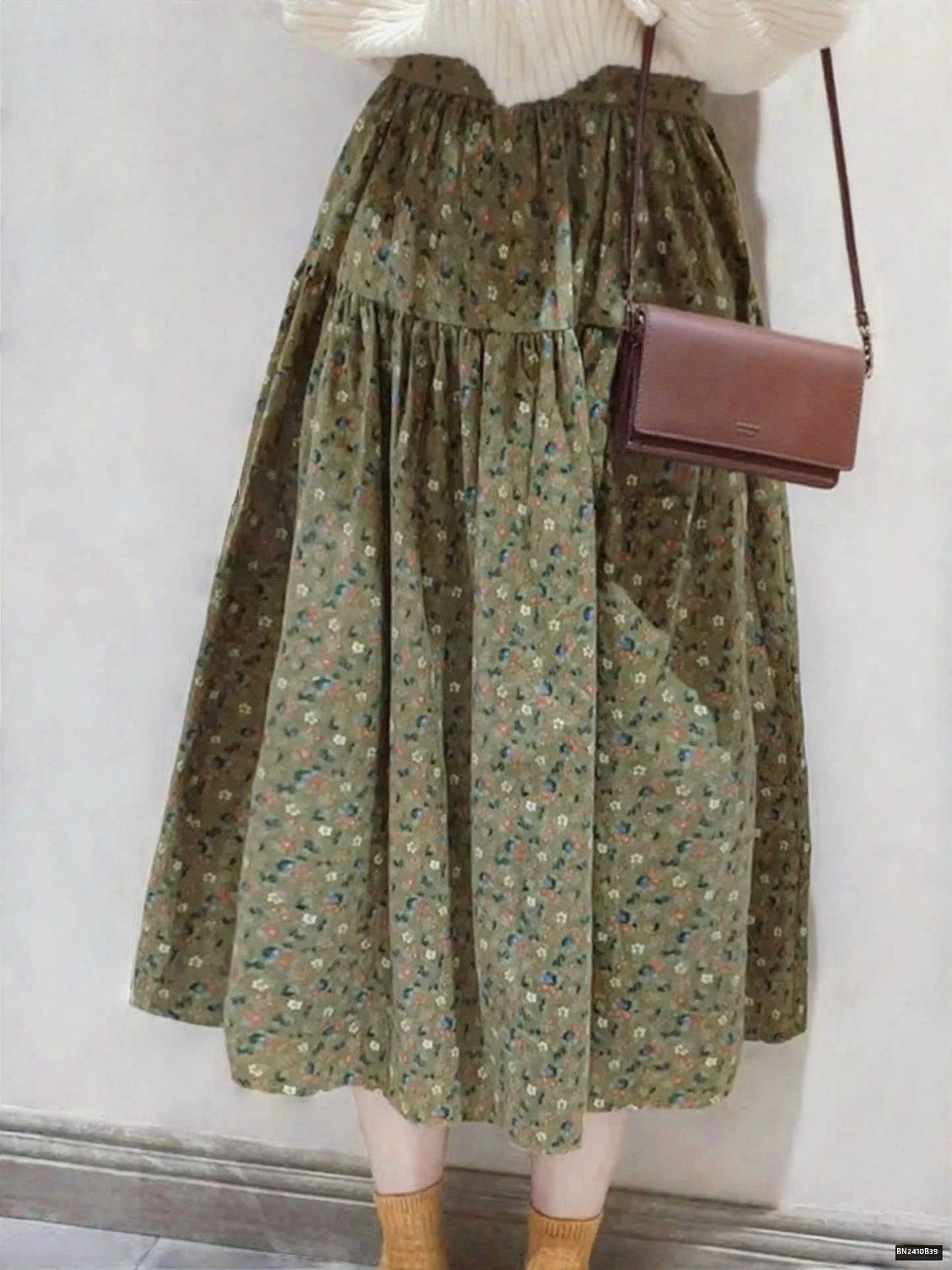 CHÂN VÁY HOA CỔ ĐIỂN