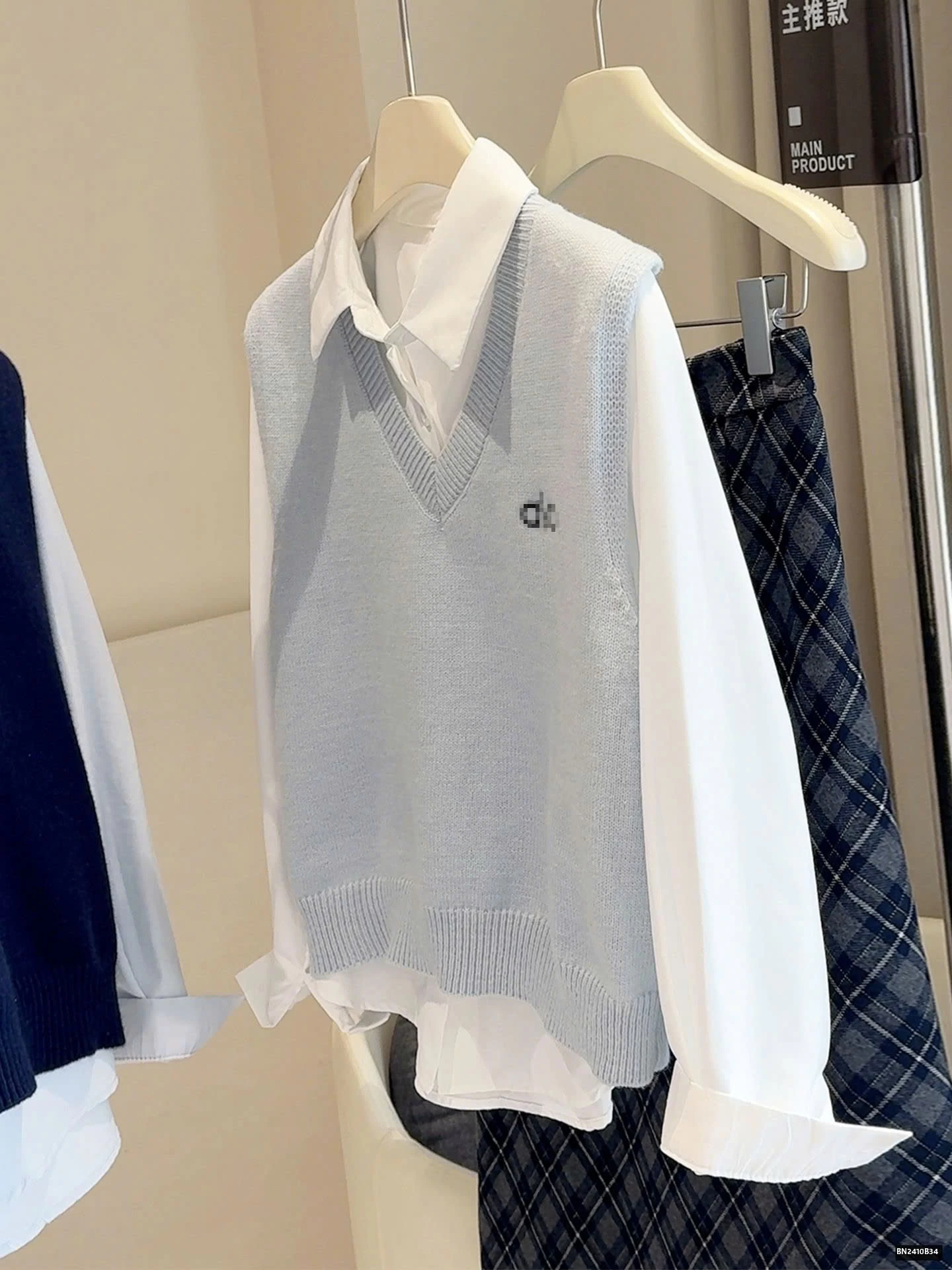 SÉT ÁO GILE  LEN PHỐI SƠ MI