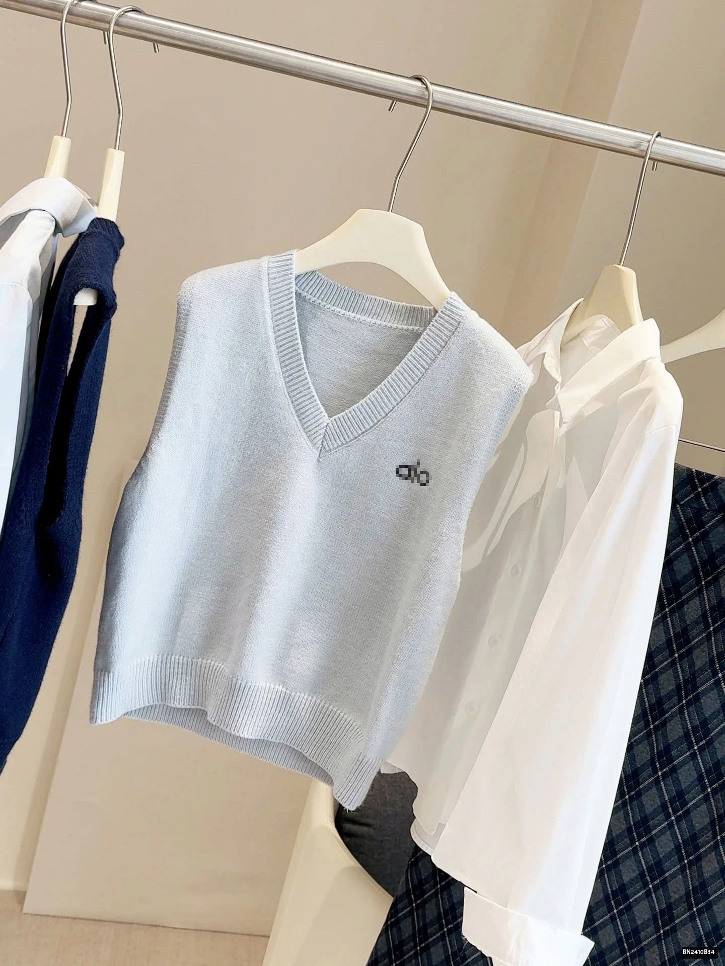 SÉT ÁO GILE  LEN PHỐI SƠ MI