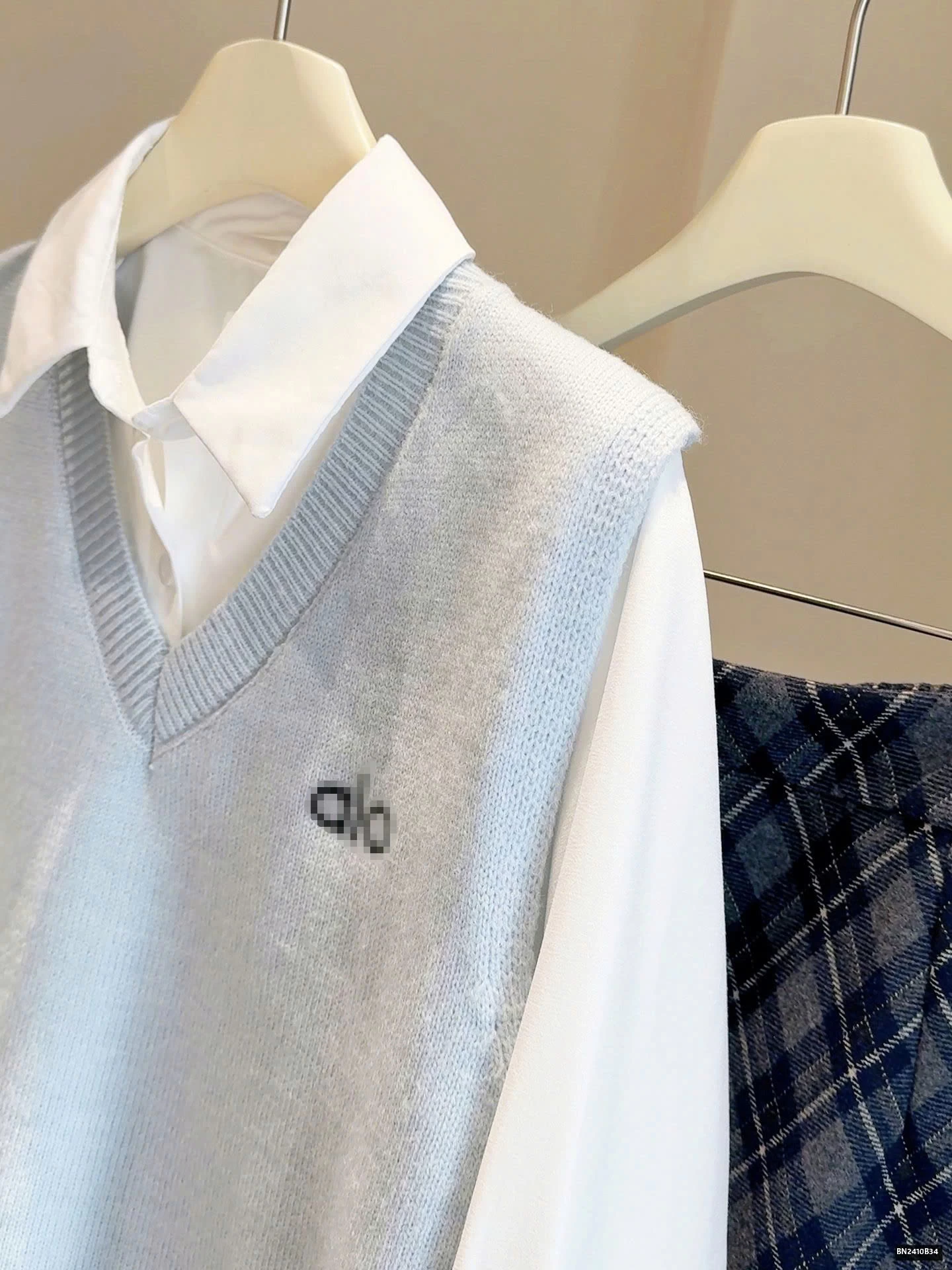 SÉT ÁO GILE  LEN PHỐI SƠ MI