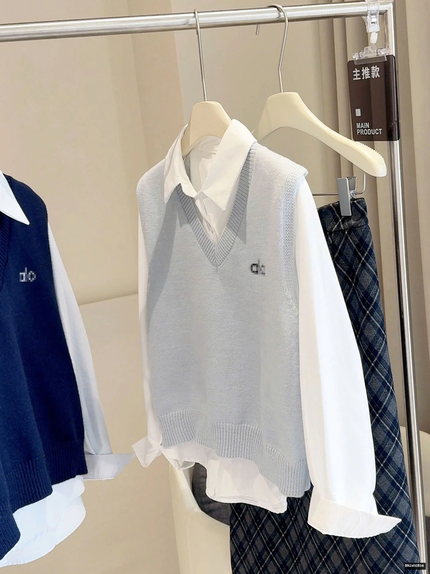 SÉT ÁO GILE  LEN PHỐI SƠ MI