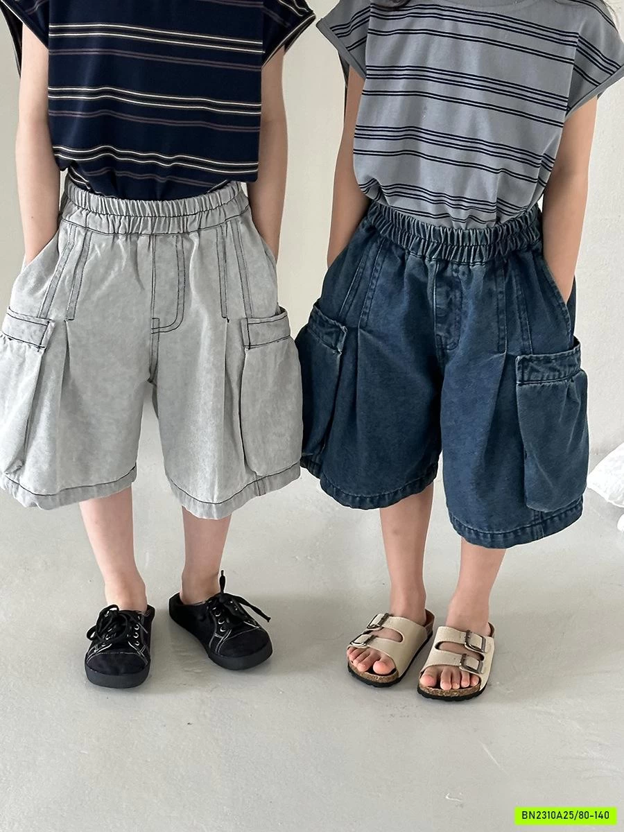 SHORT JEANS TÚI HỘP XUẤT HÀN