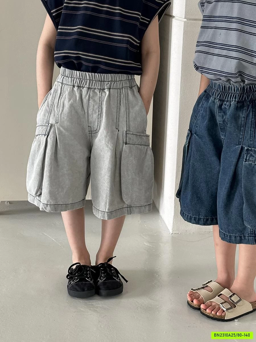 SHORT JEANS TÚI HỘP XUẤT HÀN