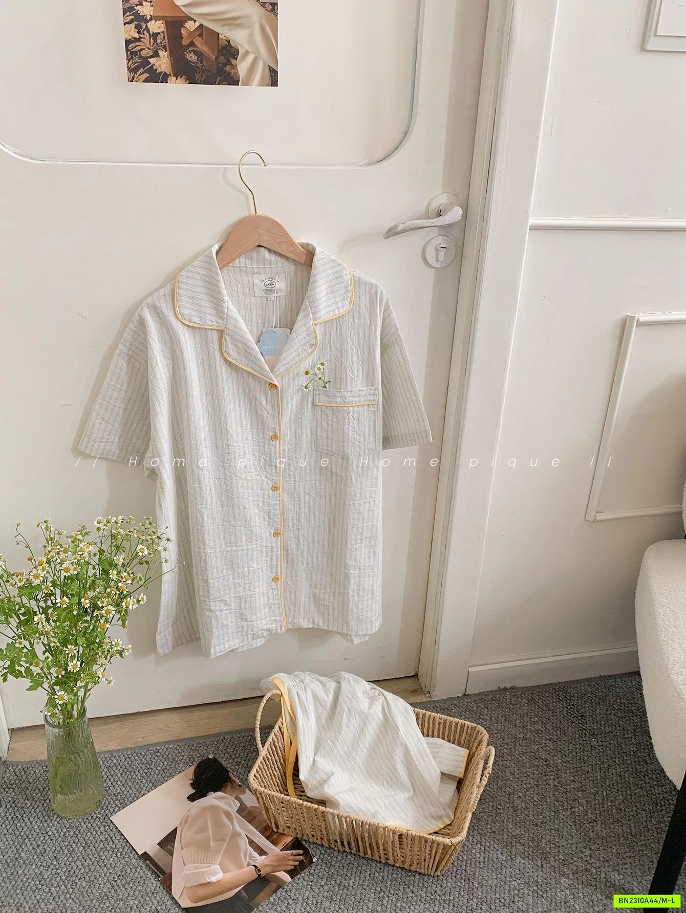 PIZAMA CỘC CAO CẤP HOME PIQUE