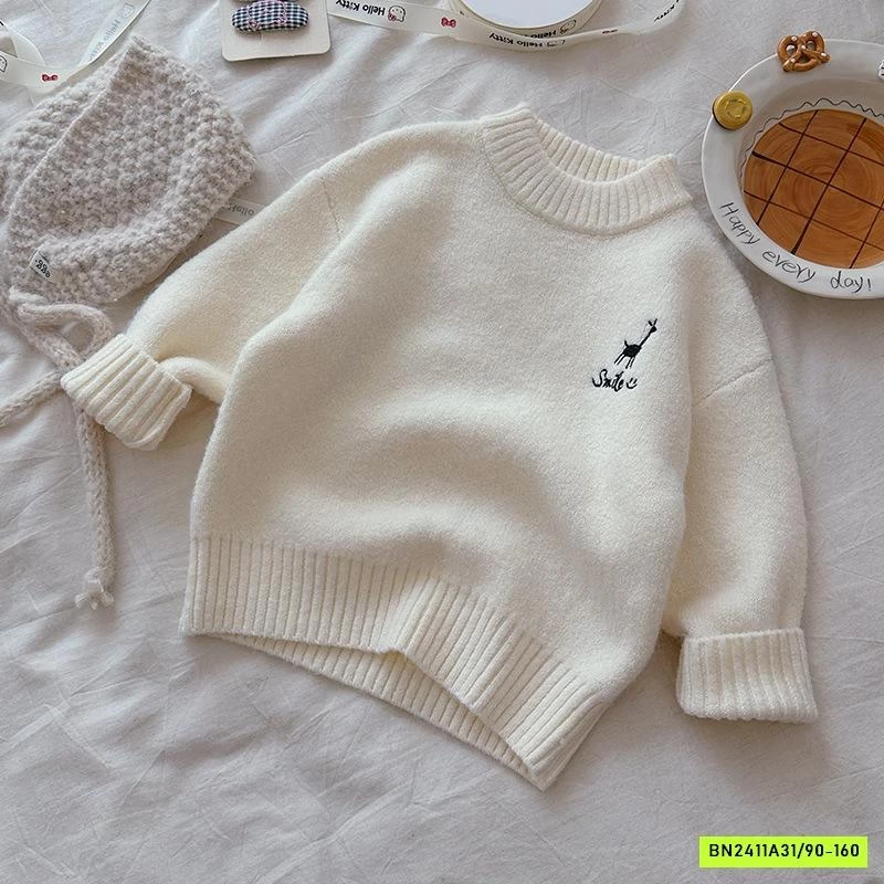 ÁO LEN CASHME THÊU LOGO