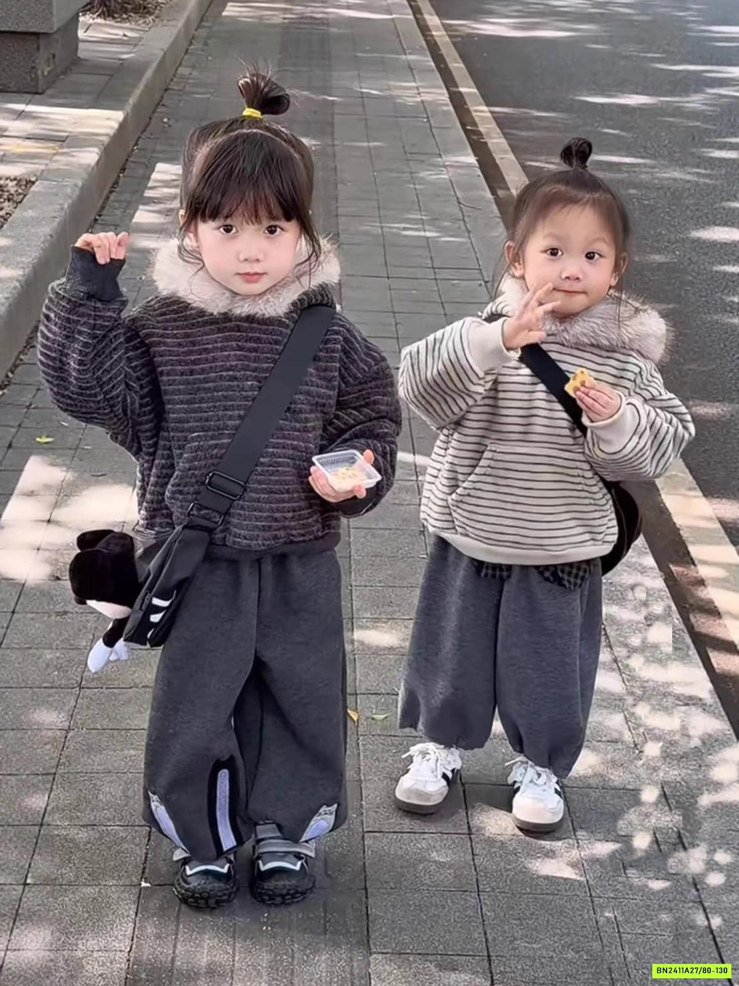 HOODIE NỈ TAI MÈO LÓT LÔNG CỪU